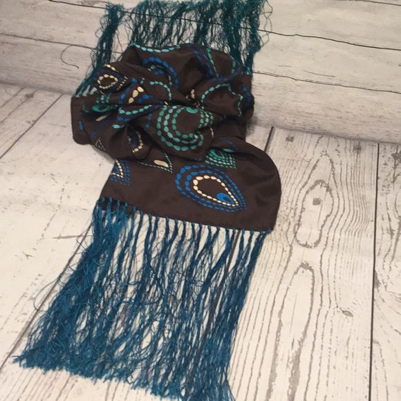 Chocolate & Mint Scarf - Picture 3 of 7